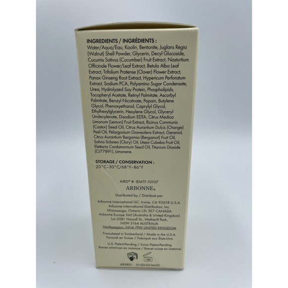 Arbonne Intelligence 4.3oz Not So Basic Exfoliating Masque Thermal Fusion SEALED - Picture 2 of 4